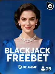 Blackjack Freebet BC Game Gabon game cover