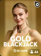 Gold Blackjack BC Game Gabon game cover