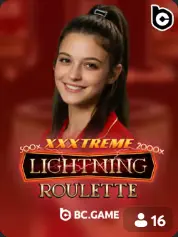 Lightning Roulette BC Game Gabon game cover