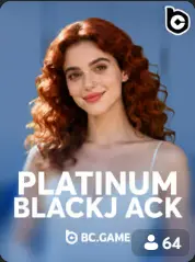 Platinum Blackjack BC Game Gabon game cover