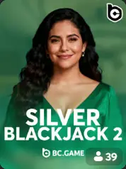 Silver Blackjack 2 BC Game Gabon game cover