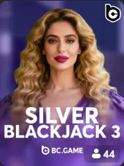 Silver Blackjack 3 BC Game Gabon game cover