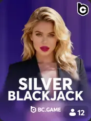 Silver Blackjack BC Game Gabon game cover