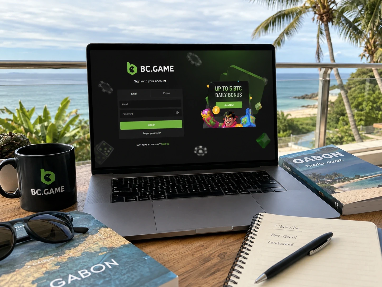 Connexion BC Game Gabon