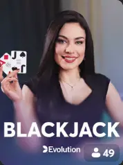 Blackjack Evolution BC Game Gabon game cover