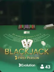 Blackjack First Person BC Game Gabon game cover